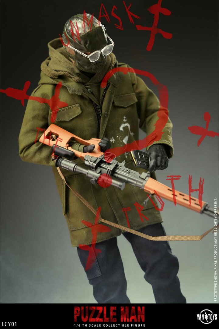 Yantoys 1/6 Puzzle Man - Riddler 2022 | Collector Freaks