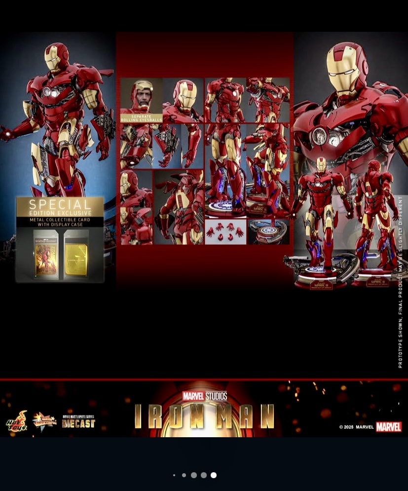 Hot Toys - MMS825D72/B - Iron Man: Iron Man Mark III (Armour Suit