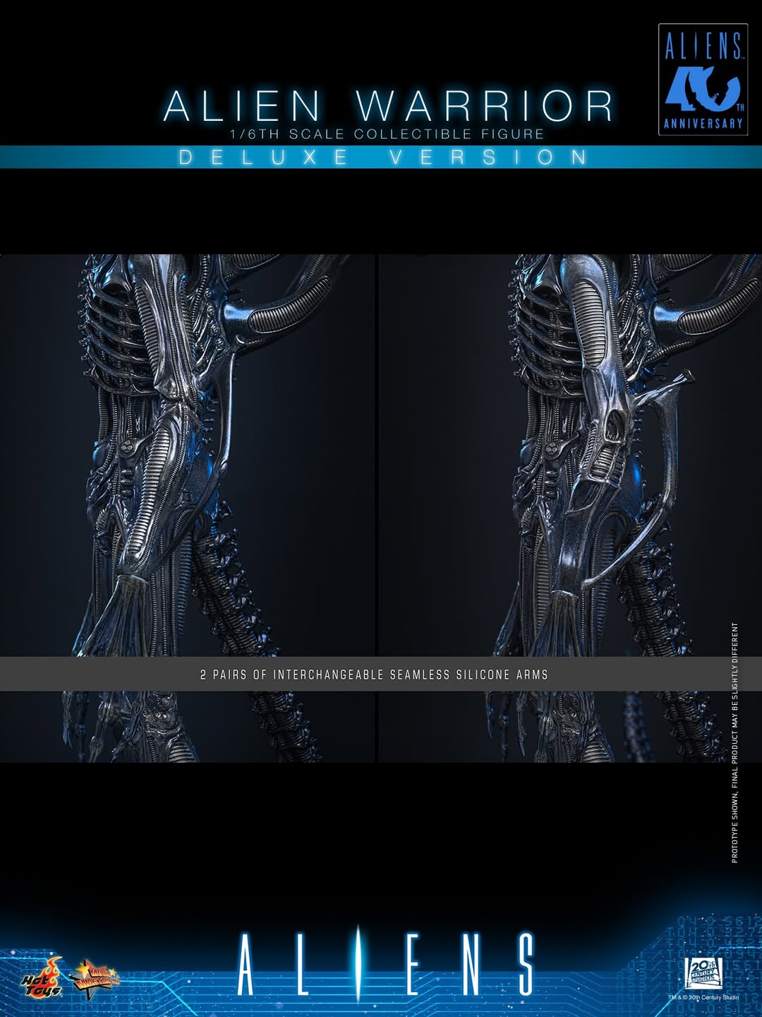 Hot Toys - MMS 898/899 - Aliens - Alien Warrior 1/6 Scale